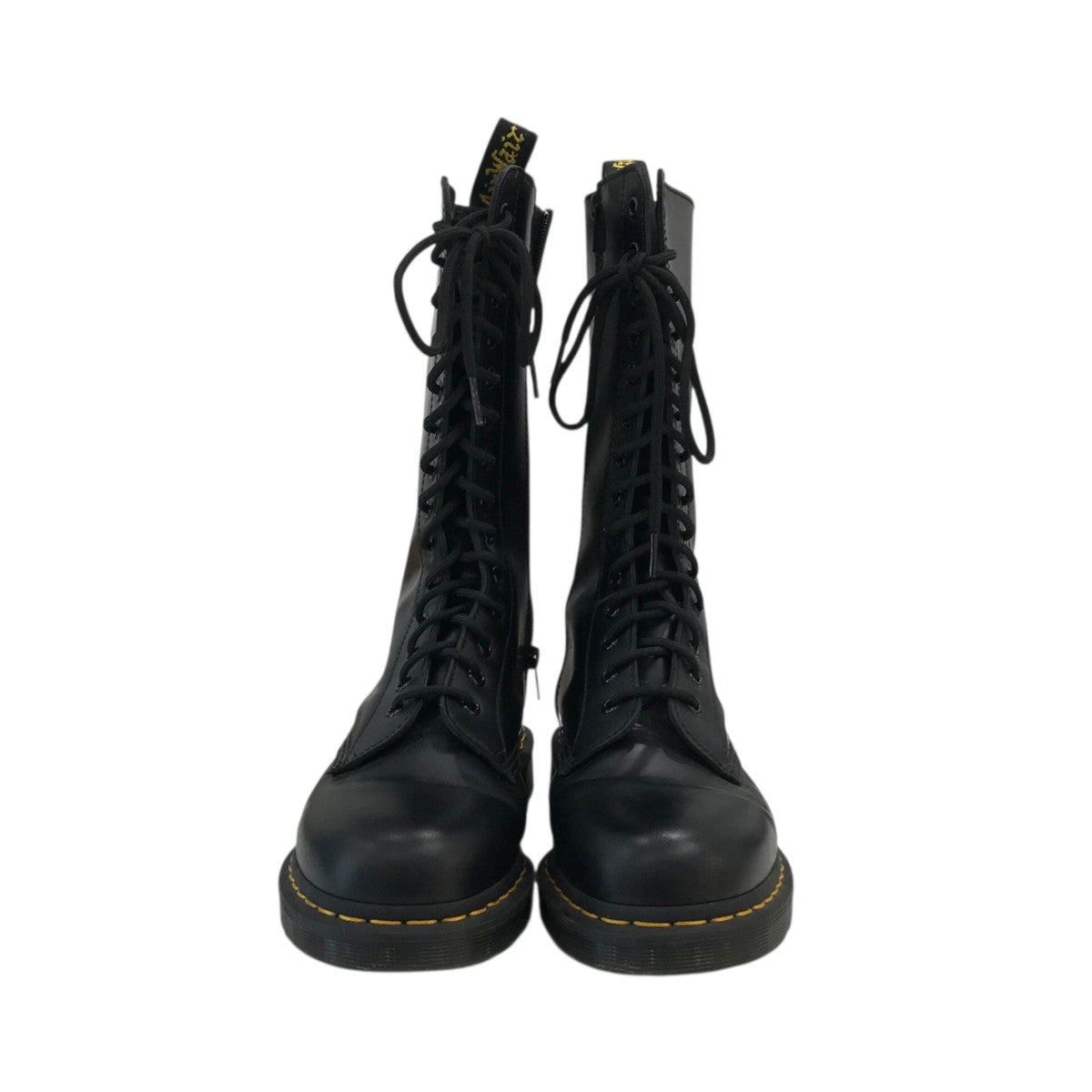 Dr．Martens×YOHJI YAMAMOTO 14ホールブーツ 古着・中古-2枚目のアイテム画像
