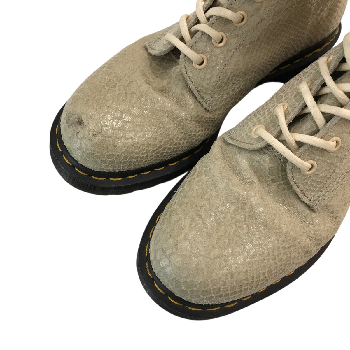 Dr．Martens×Y’s 10ホールブーツ 古着・中古-3枚目のアイテム画像