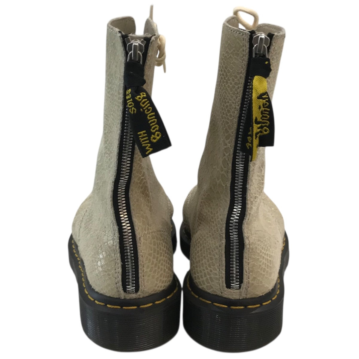 Dr．Martens×Y’s 10ホールブーツ 古着・中古-4枚目のアイテム画像