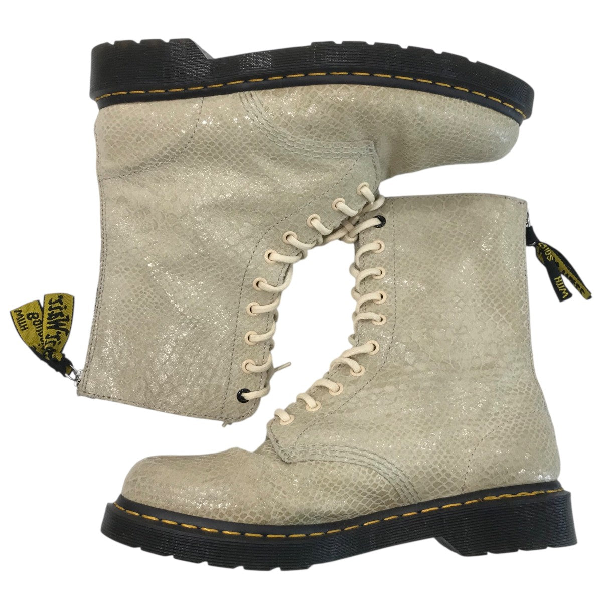 Dr．Martens×Y’s 10ホールブーツ 古着・中古-6枚目のアイテム画像