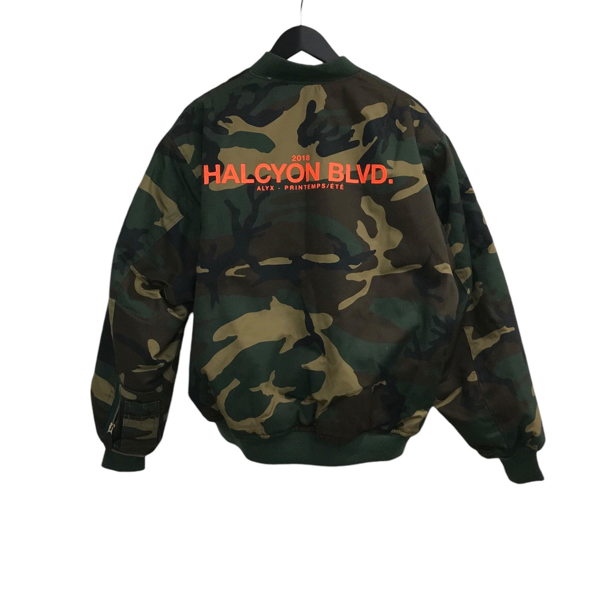 FOSTEX GARMENTS×ALYX カモフラMA-1ジャケット カーキ サイズ M