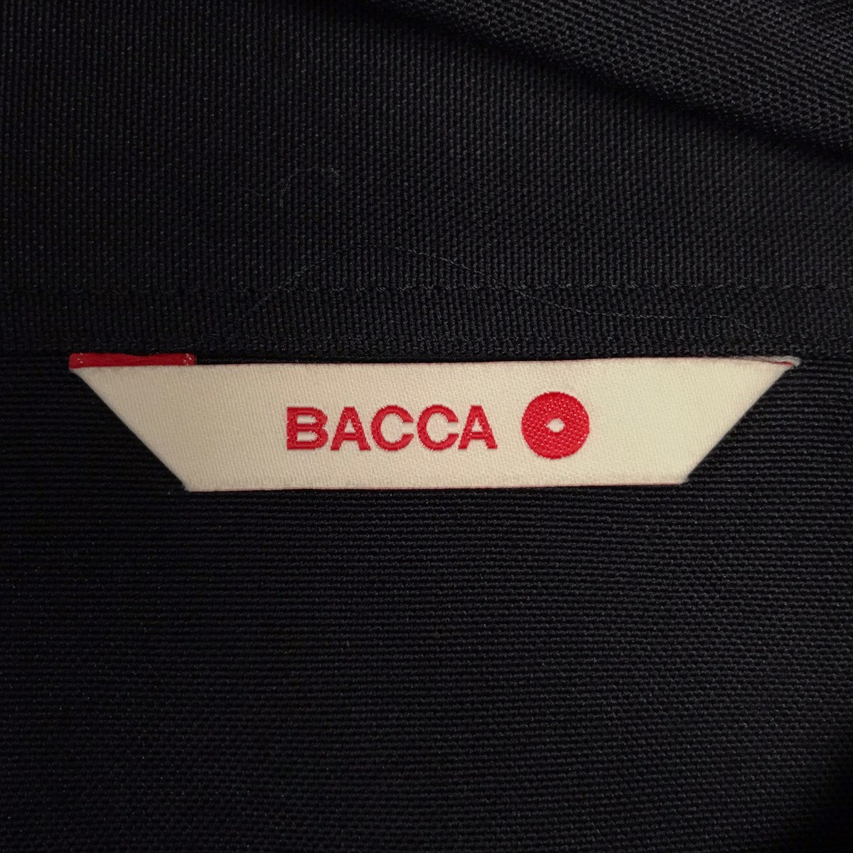BACCA ポリエステルウール ロングベスト 古着・中古-5枚目のアイテム画像