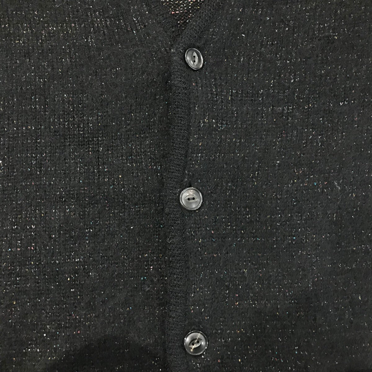 WACKO MARIA 24AW「GLITTER MOHAIR CARDIGAN (TYPE-1)」グリッターモヘアカーディガン24FWWMKKN16 古着・中古-7枚目のアイテム画像