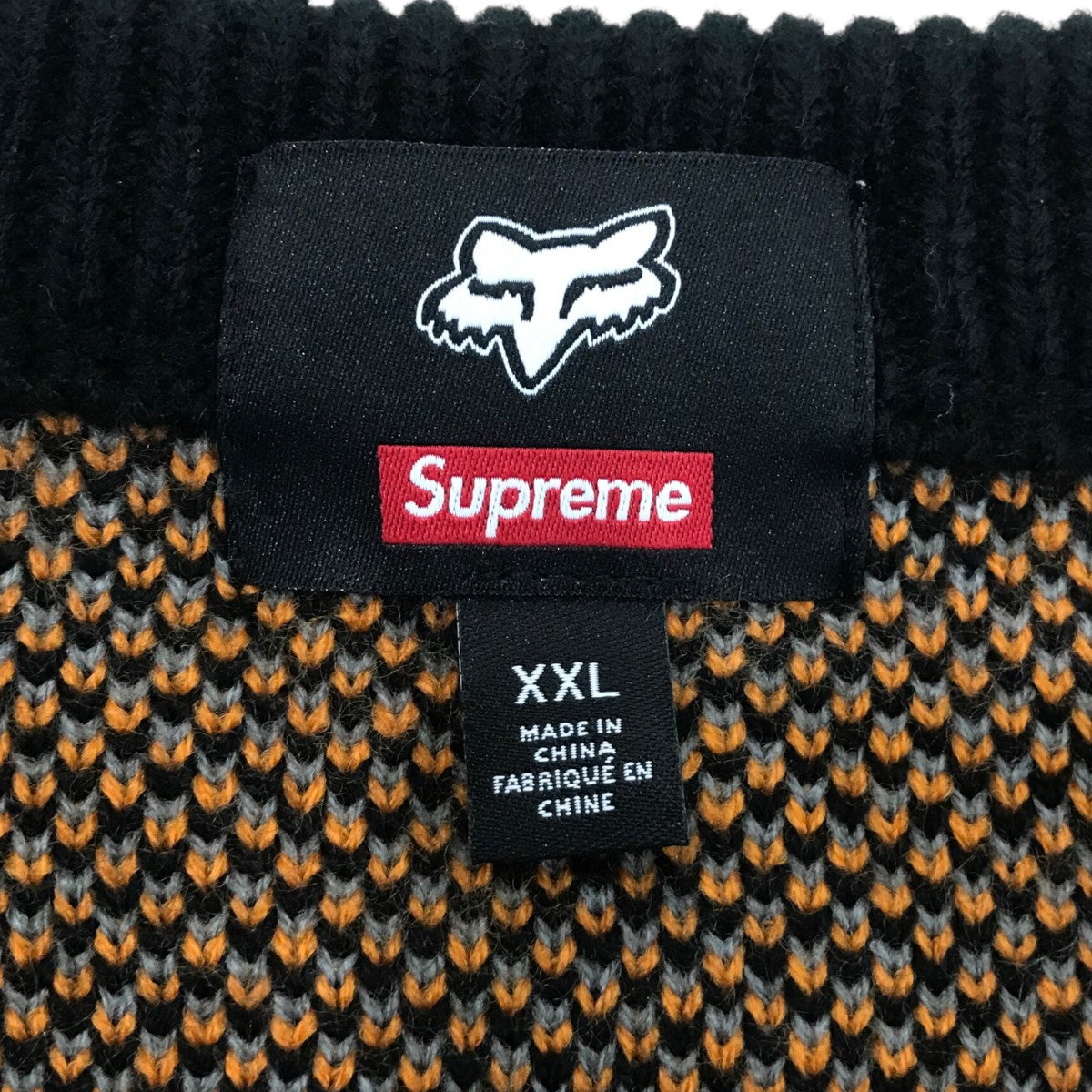 25AW「Fox Racing Sweater」ニット