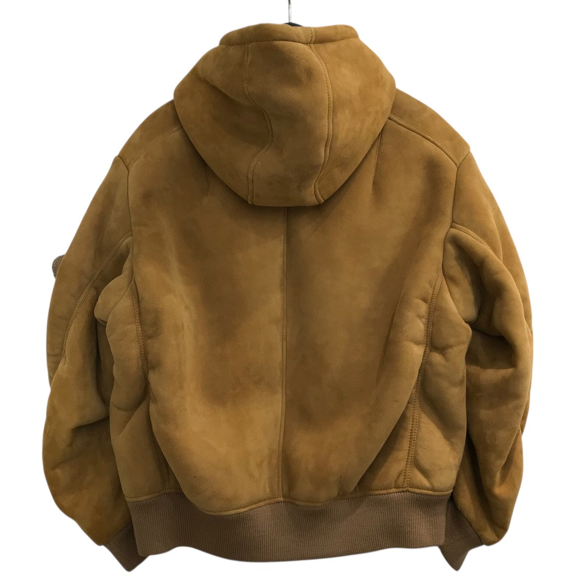 PRADA フーデッドムートンジャケット58A086 古着・中古-2枚目のアイテム画像