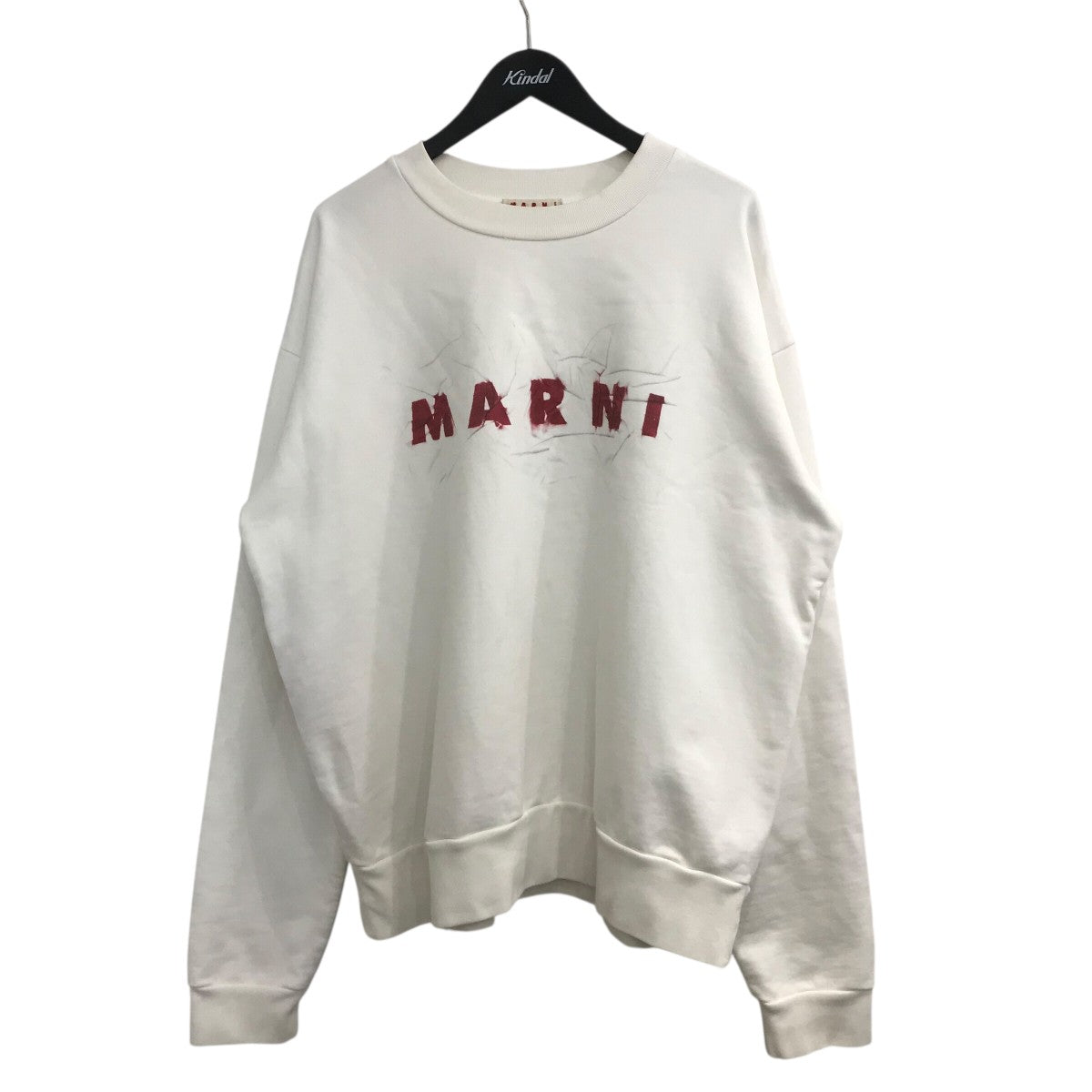 MARNI ロゴプリントスウェットFUMU0074PP 古着・中古-1枚目のアイテム画像