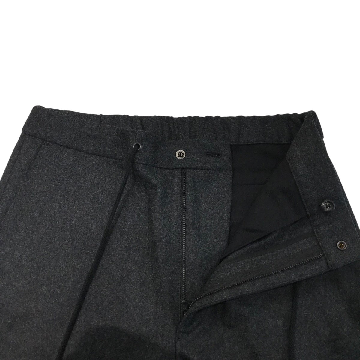 24AW「FLANNEL THE EASY SLACKS FLARE」フランネルウールフレアイージースラックス24FW REPT 220 2 J