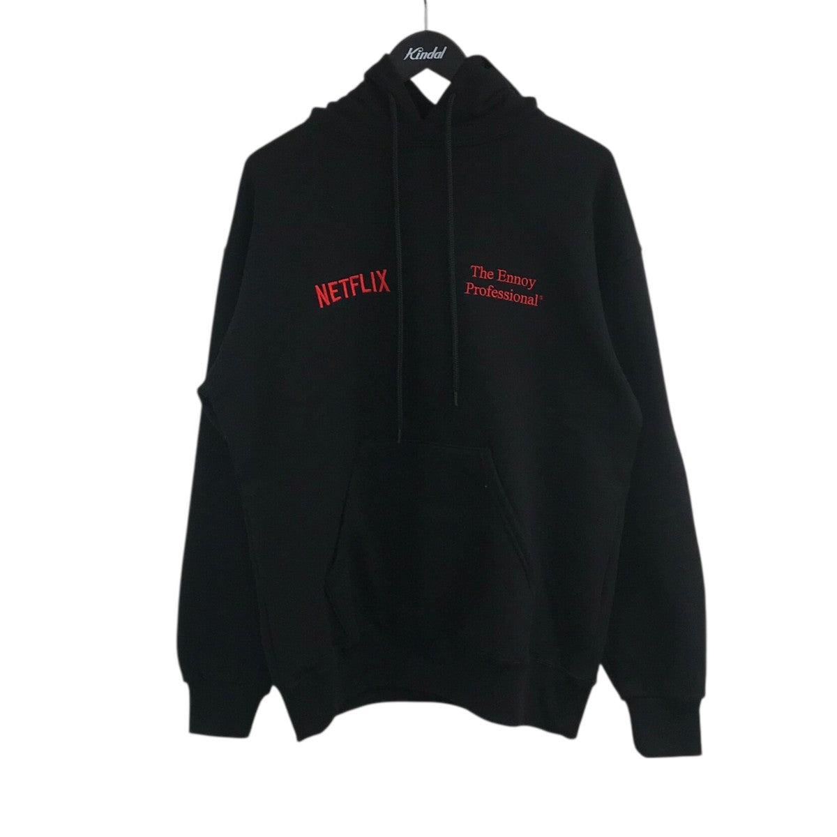 THE ENNOY PROFESSIONAL ロゴ刺繍パーカーAW23BRENCT02NTL 古着・中古-1枚目のアイテム画像
