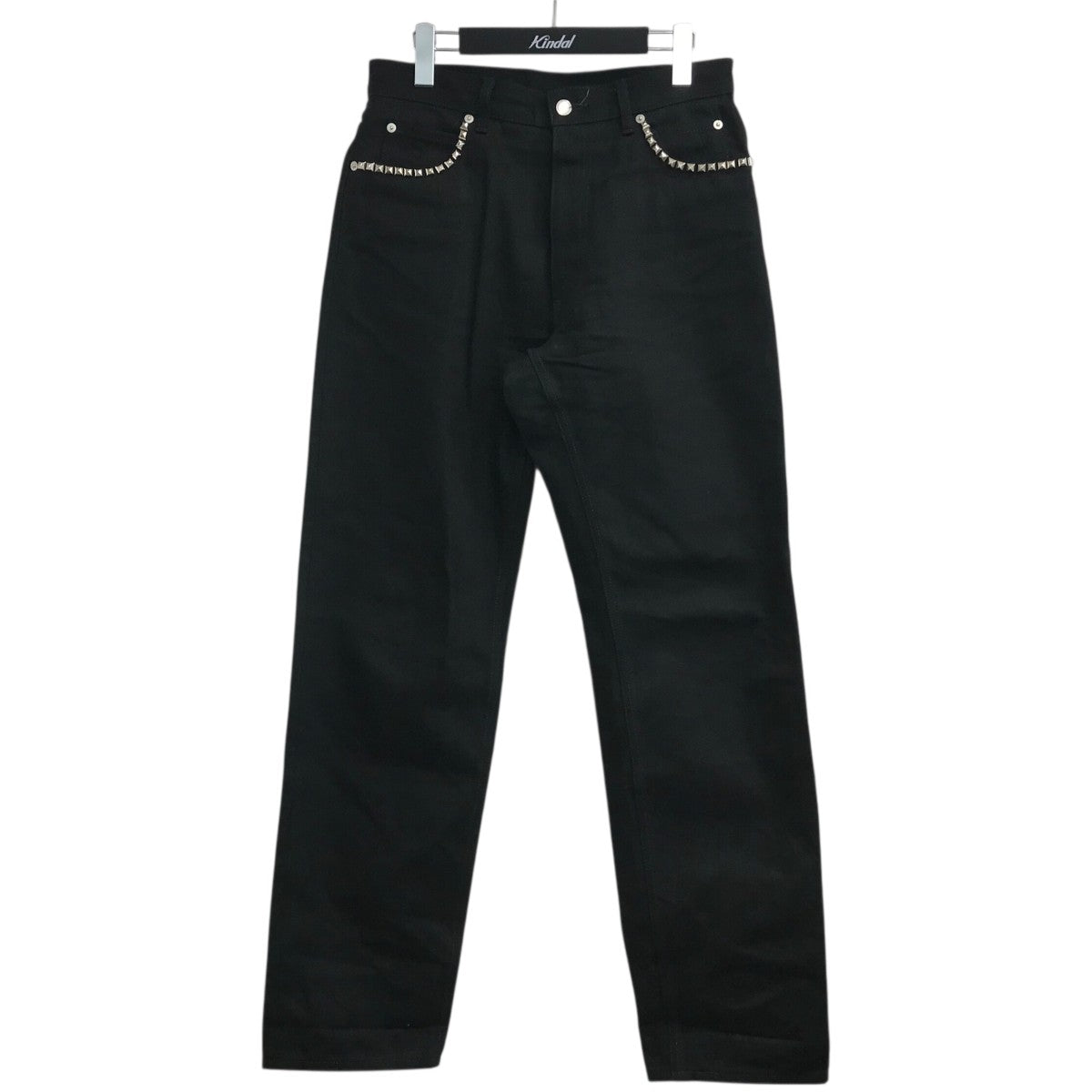 25SS「loose fit jean (studs)．」スタッズデニムパンツsp 0008aSS25