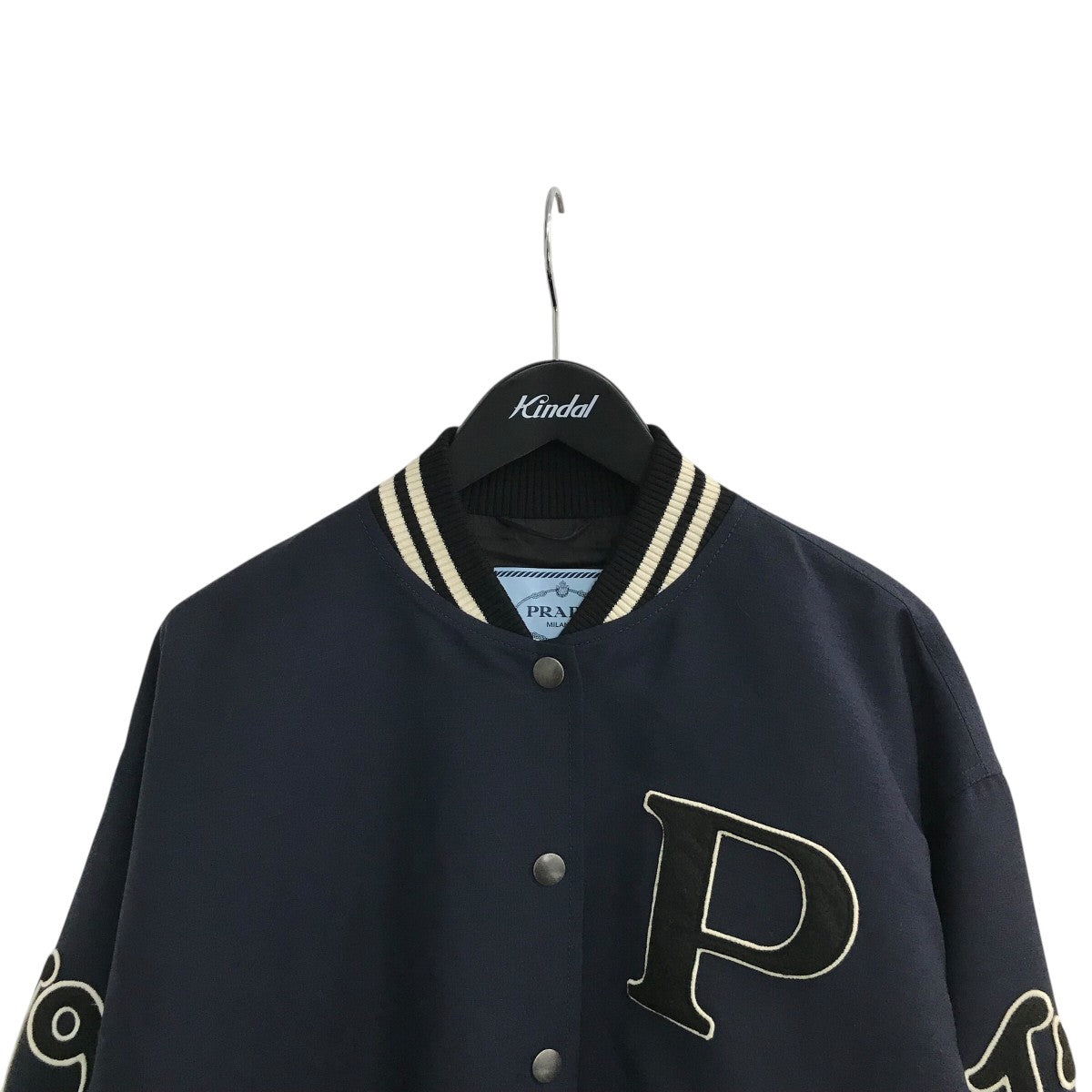 PRADA キッドモヘア ボンバージャケット (パッチ付き)P521PR 古着・中古-3枚目のアイテム画像