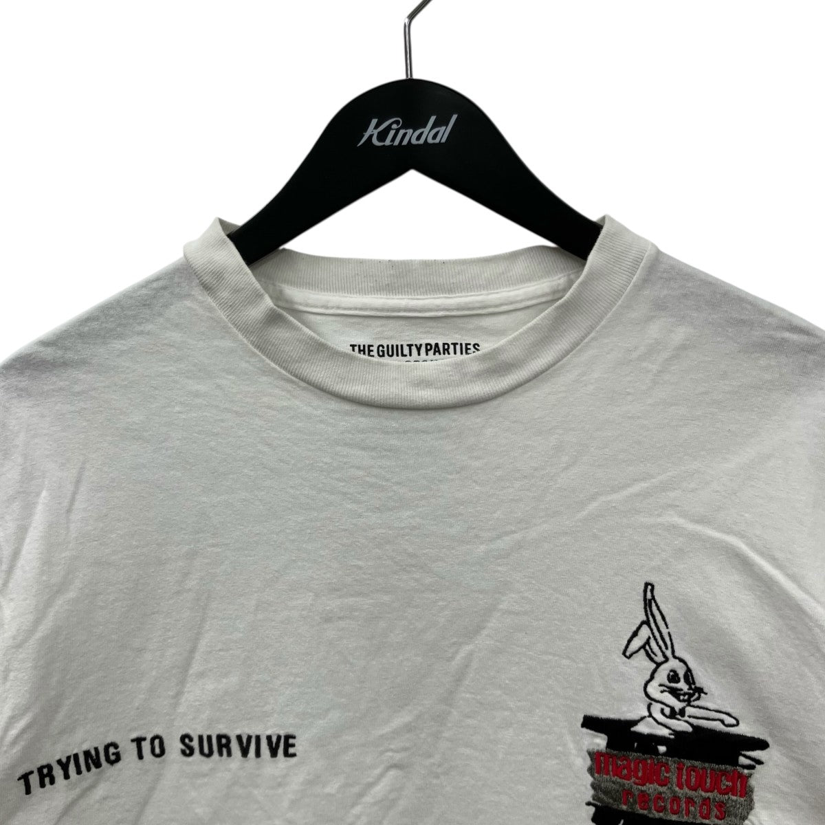 WACKO MARIA 「CREW NECK T-SHIRT TYPE-2 」Magic Touch Records刺繍Tシャツ 古着・中古-3枚目のアイテム画像