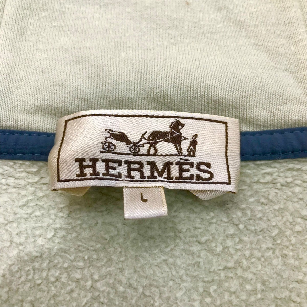 HERMES 「Run H」ジップパーカー 古着・中古-6枚目のアイテム画像