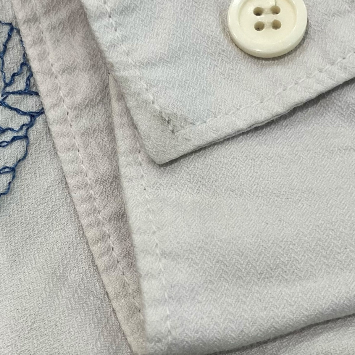 AUBERGE ロープ刺繍シャツ 古着・中古-8枚目のアイテム画像
