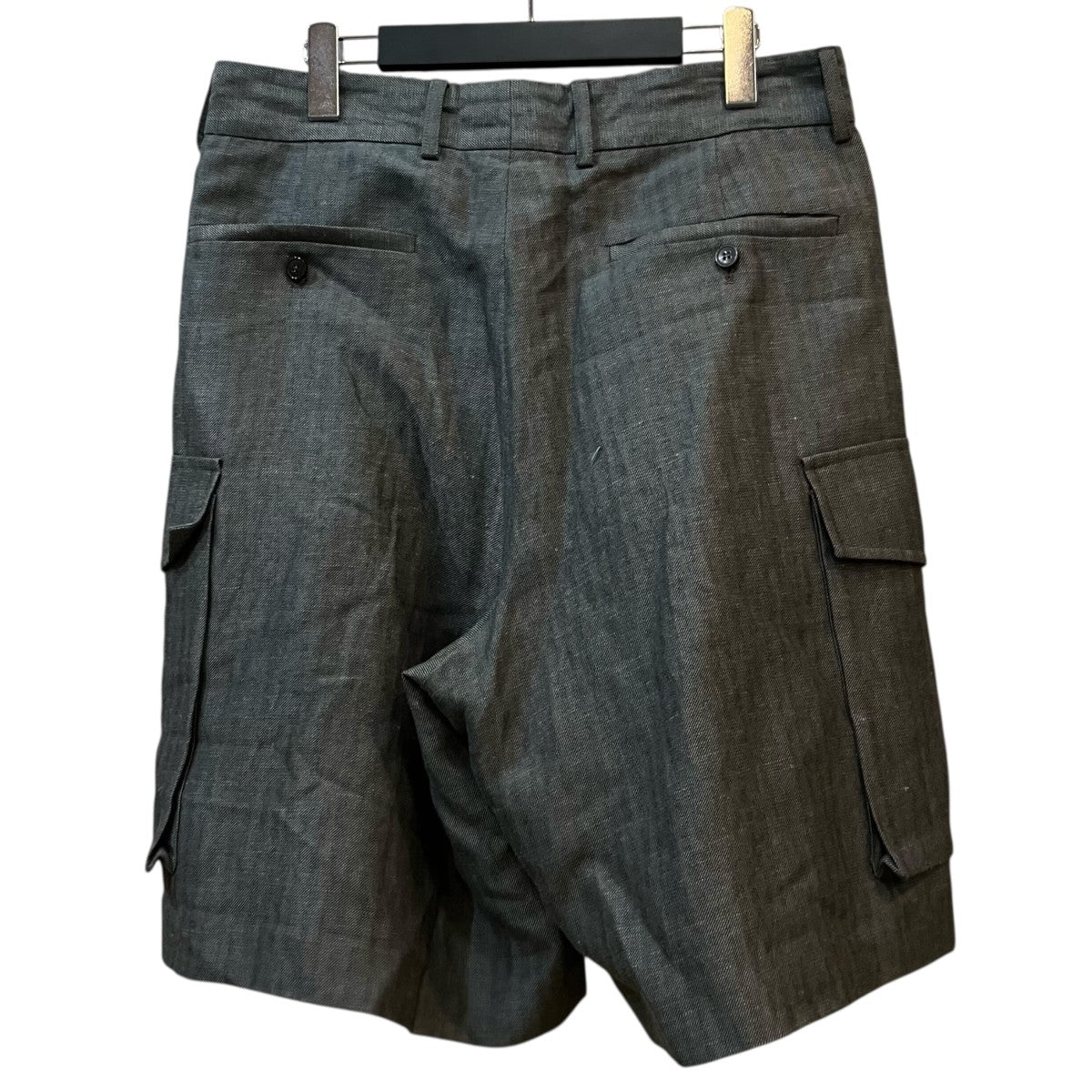 DRIES VAN NOTEN 「PIERS TRIS SH 1307 M．W．PANTS - Raf」カーゴショートパンツ855 020916 1307 506 古着・中古-2枚目のアイテム画像