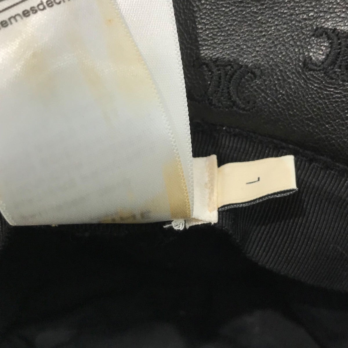 CELINE トリオンフレザーバケットハット2AUJ8269L 38NO 古着・中古-8枚目のアイテム画像
