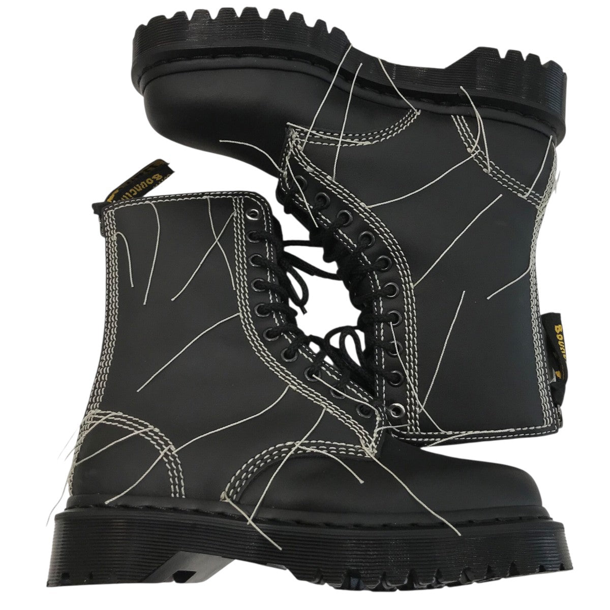 Dr．Martens×Y’s 「1490 Y’s」バックジップ10ホールブーツYG E07 740 古着・中古-5枚目のアイテム画像