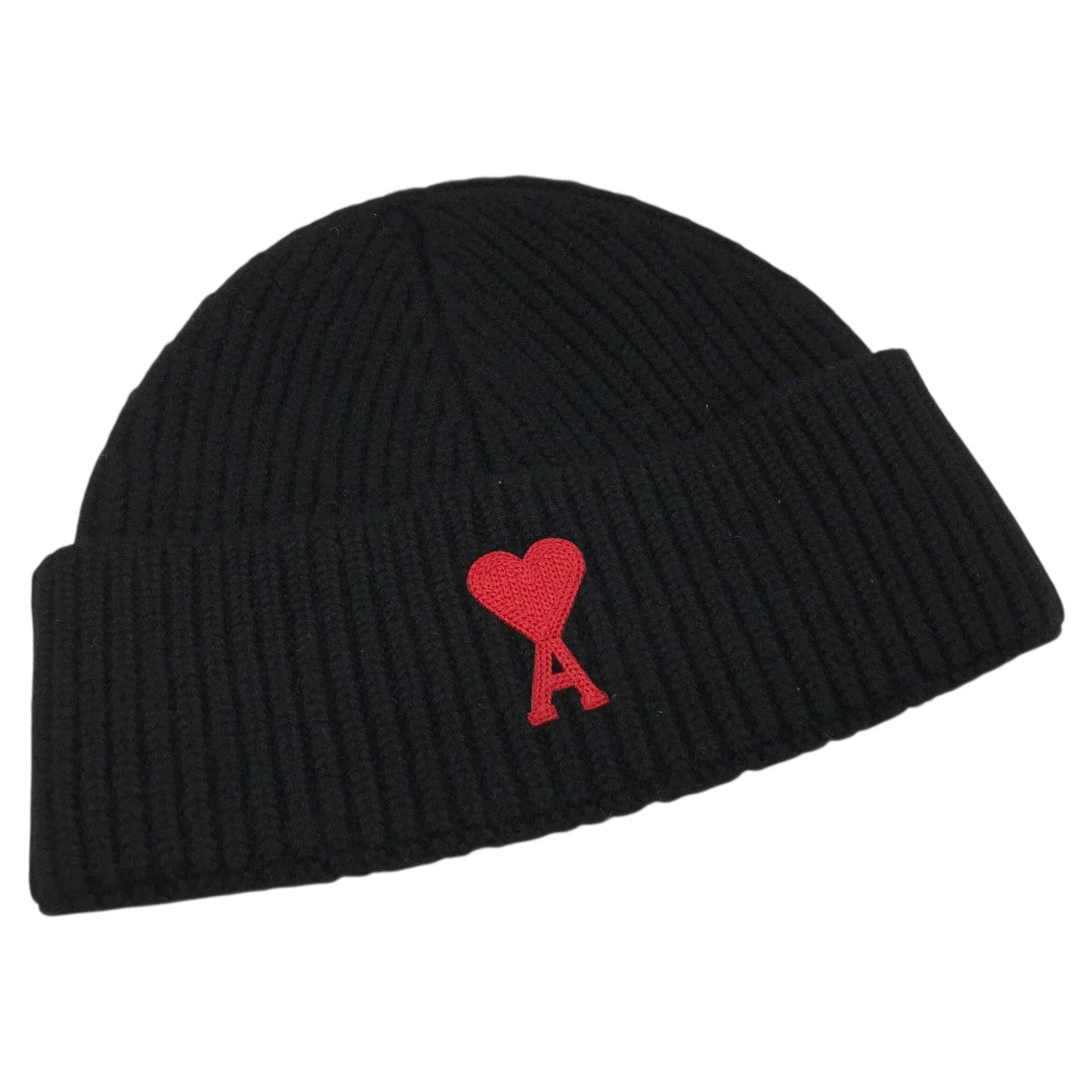 AMI PARIS(アミパリス) ハートロゴニットキャップUHA235 018 UHA235