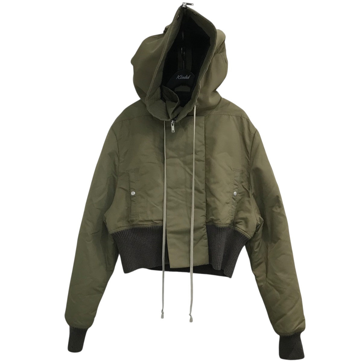 RICK OWENS 「CROPPED ALICE PARKA JACKET」クロップドアリスパーカージャケットRR02C7713 BR 古着・中古-1枚目のアイテム画像