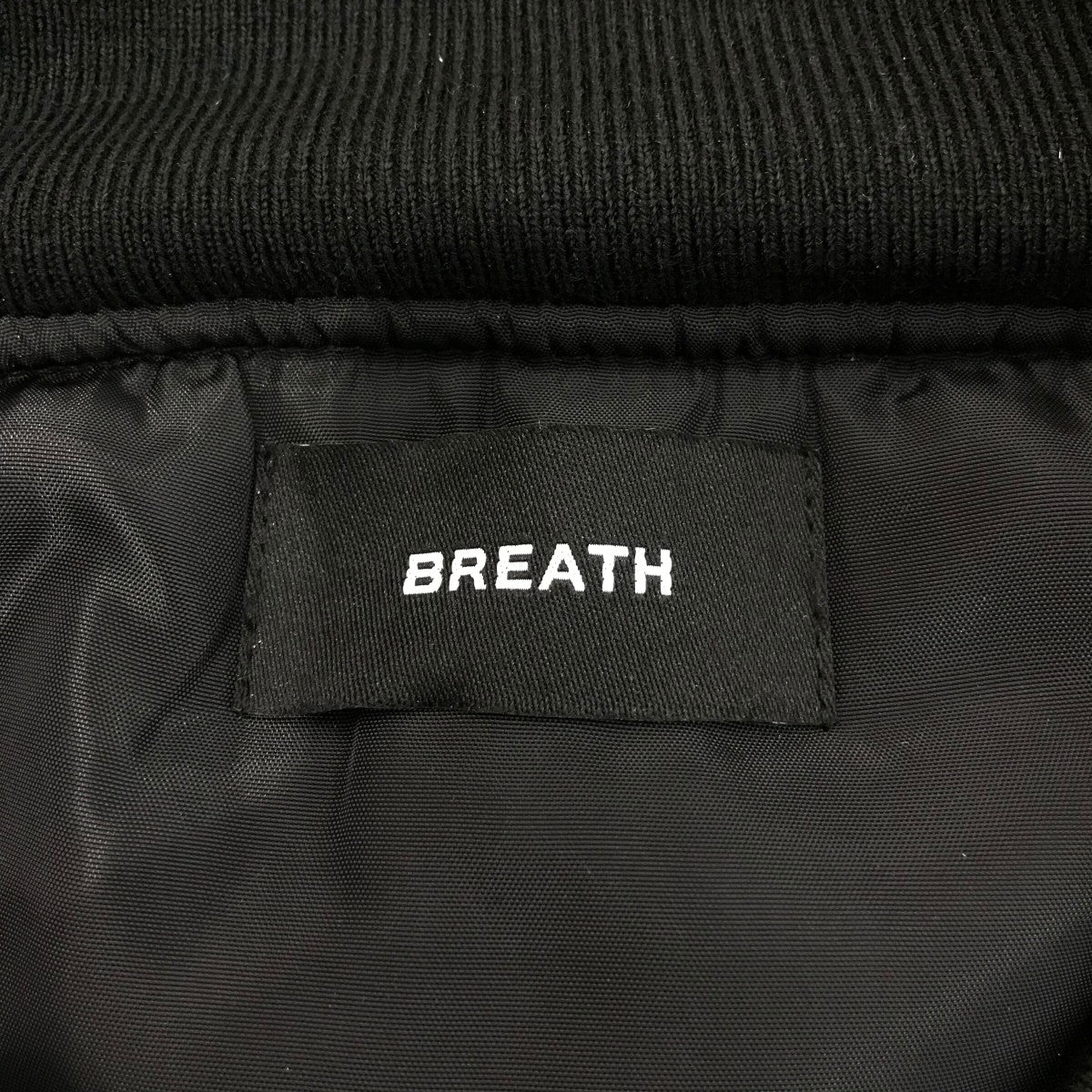 BREATH フェイクレザーボンバージャケットBR25AW 00101 古着・中古-6枚目のアイテム画像