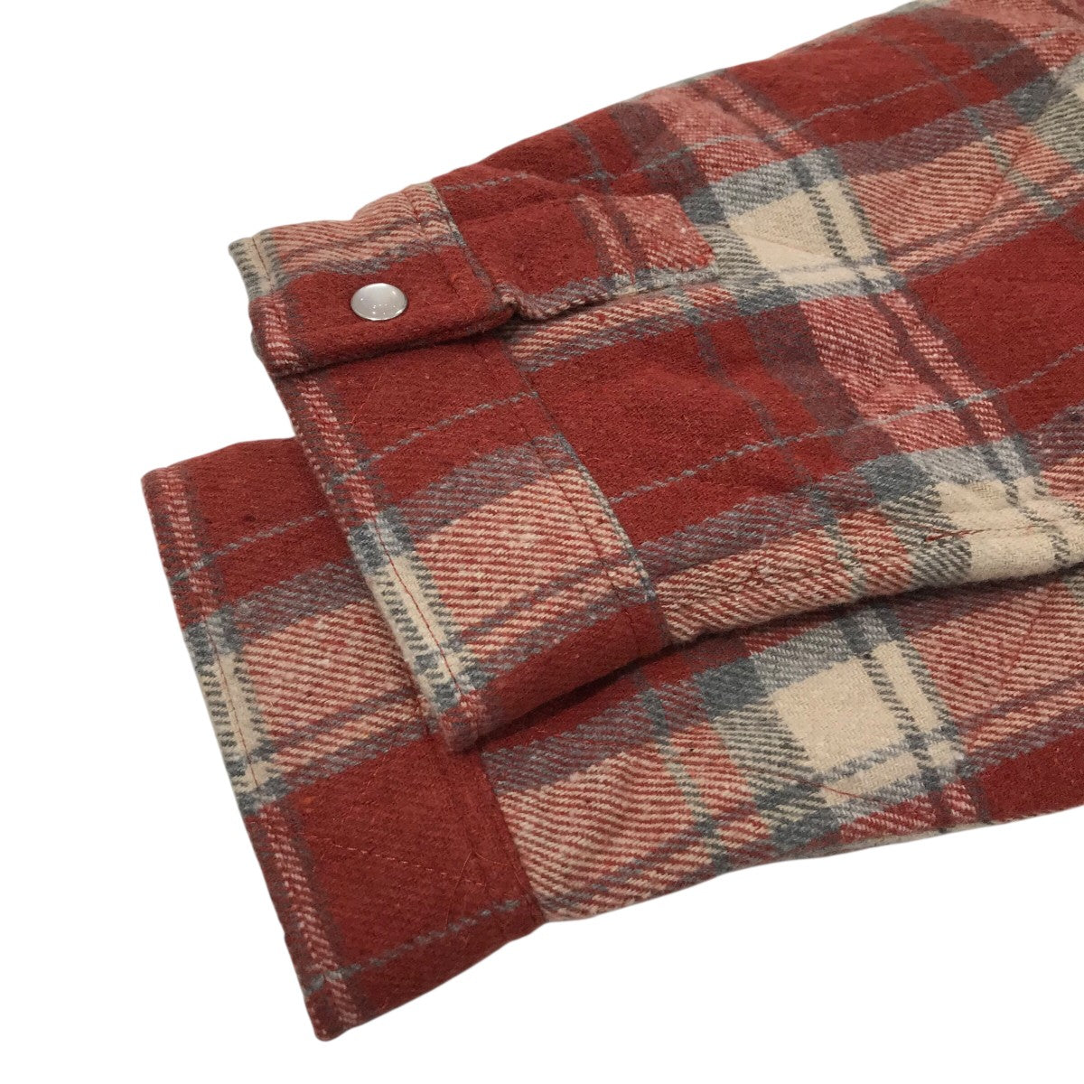 BREATH 「QUILTING CHECK SHIRT」キルティングチェックシャツBR25AW S2003 古着・中古-4枚目のアイテム画像