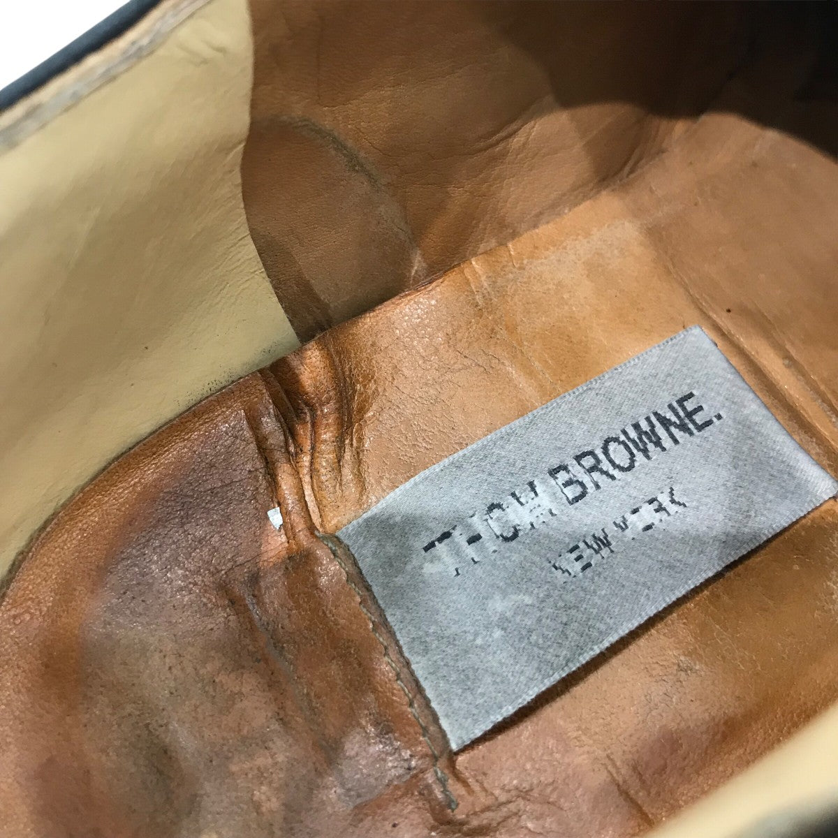 Thom Browne ウイングチップレザーシューズ 古着・中古-9枚目のアイテム画像