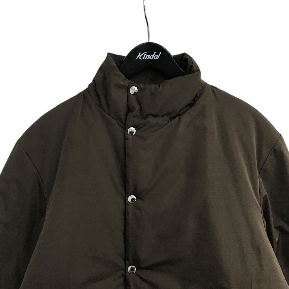 25AW「SILK POLYESTER PADET JACKET」中綿ジャケット