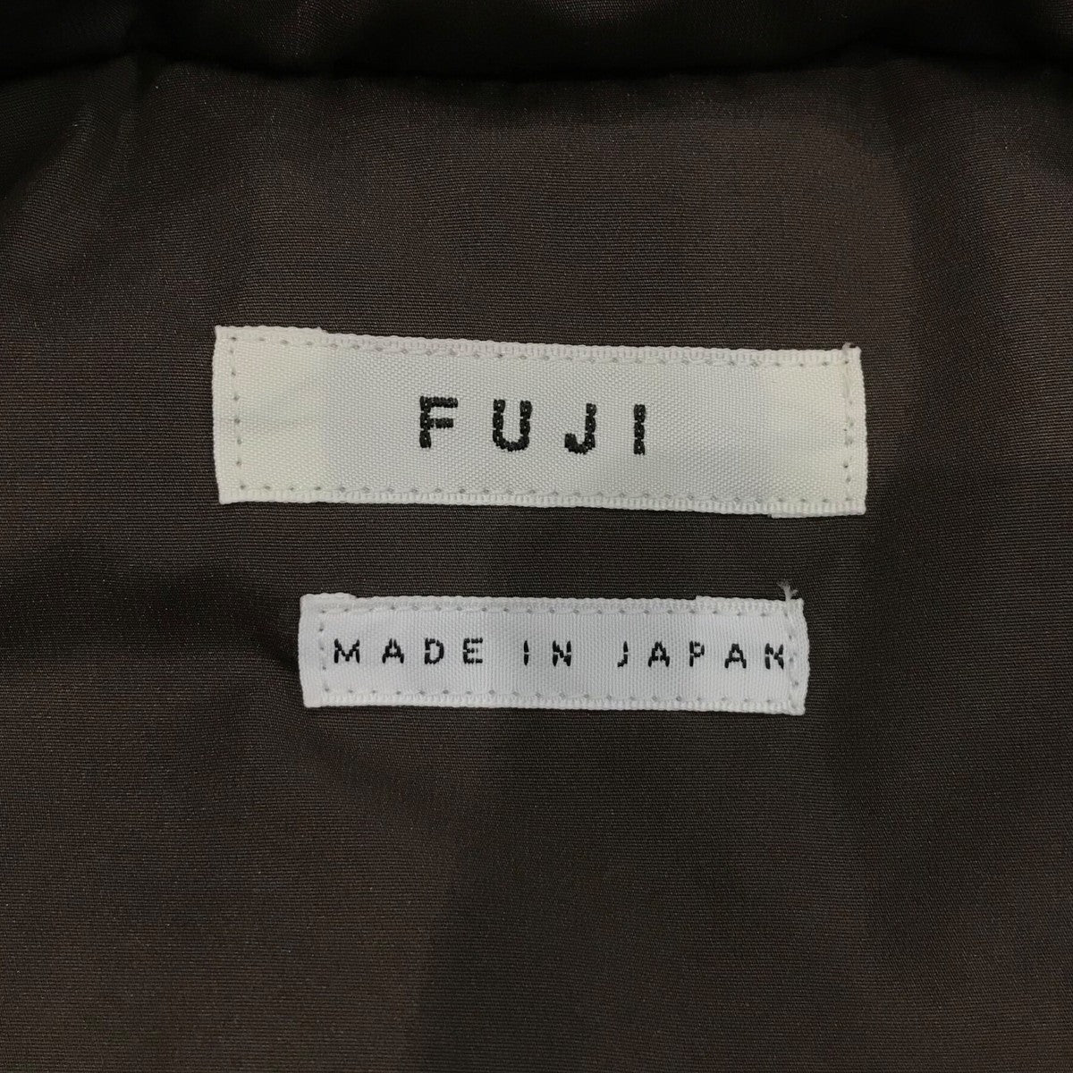 25AW「SILK POLYESTER PADET JACKET」中綿ジャケット