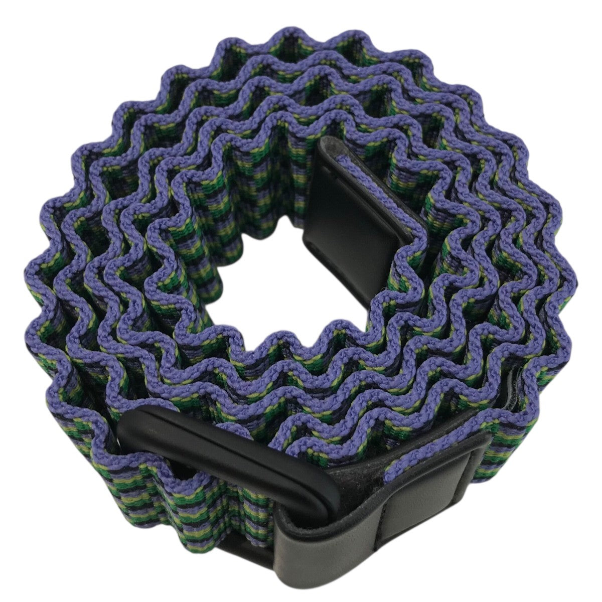 HOMME PLISSE ISSEY MIYAKE 「JACQUARD PLEATS BELT」プリーツベルト 古着・中古-3枚目のアイテム画像