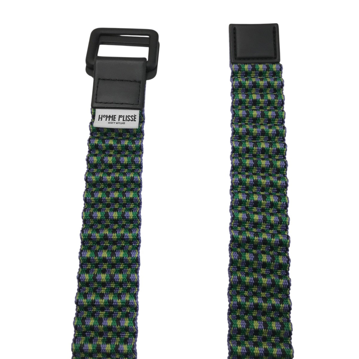 HOMME PLISSE ISSEY MIYAKE 「JACQUARD PLEATS BELT」プリーツベルト 古着・中古-4枚目のアイテム画像