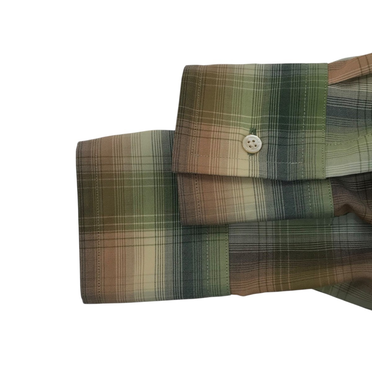 「SUPER LIGHT WOOL CHECK MAXI ONE-PIECE」チェックシャツワンピースA20AD02LC