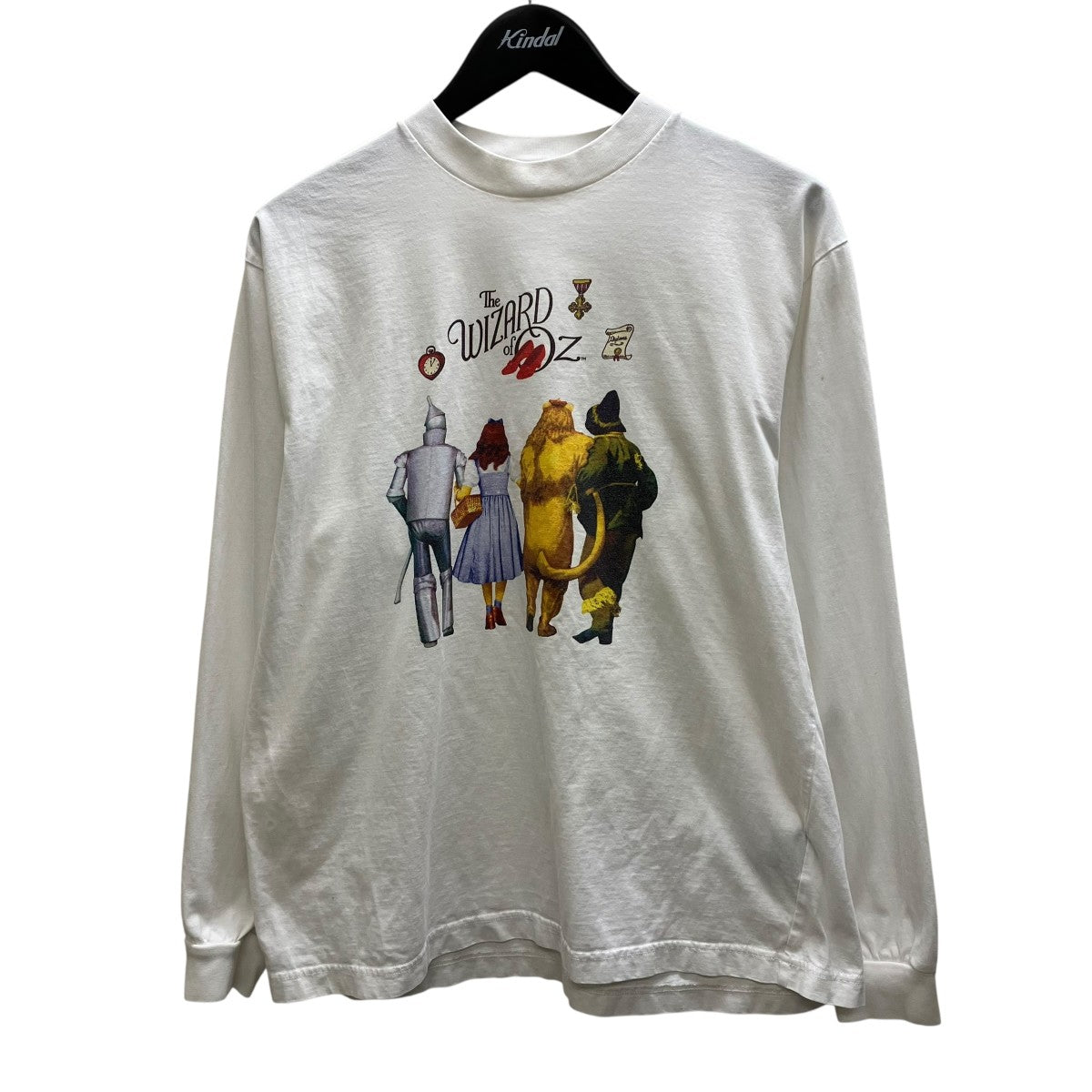 プリント長袖Tシャツ
