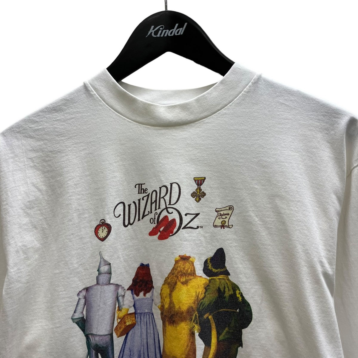プリント長袖Tシャツ