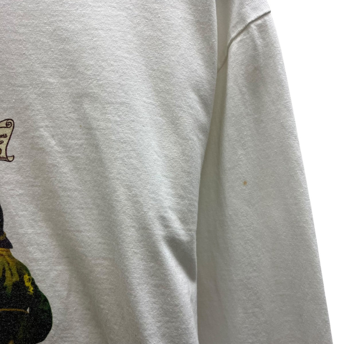 プリント長袖Tシャツ
