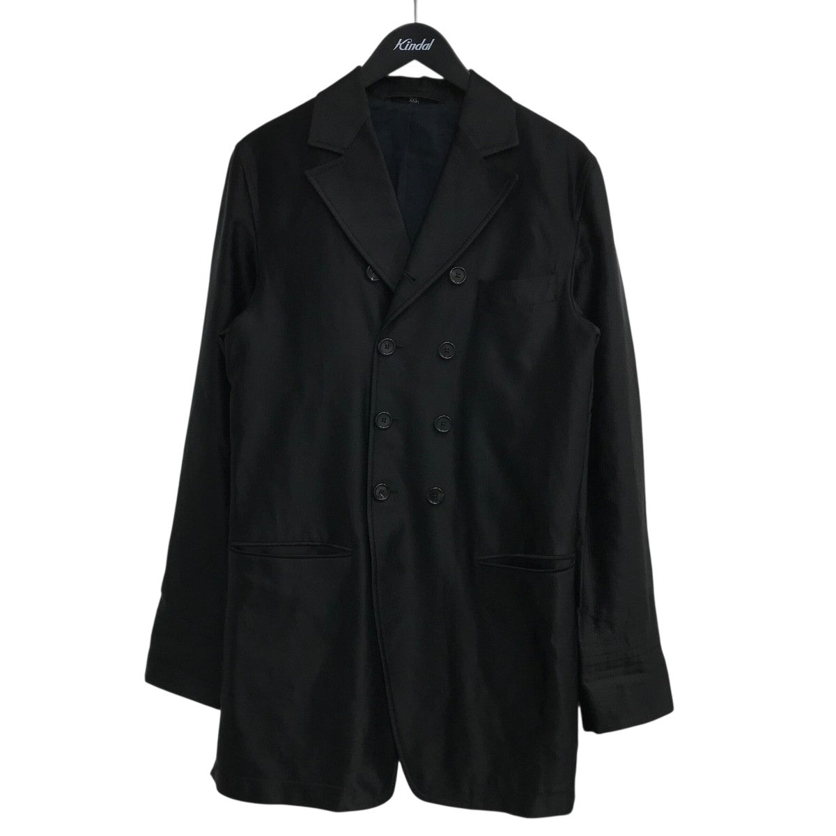ANN DEMEULEMEESTER サテンテーラードジャケット 古着・中古-1枚目のアイテム画像