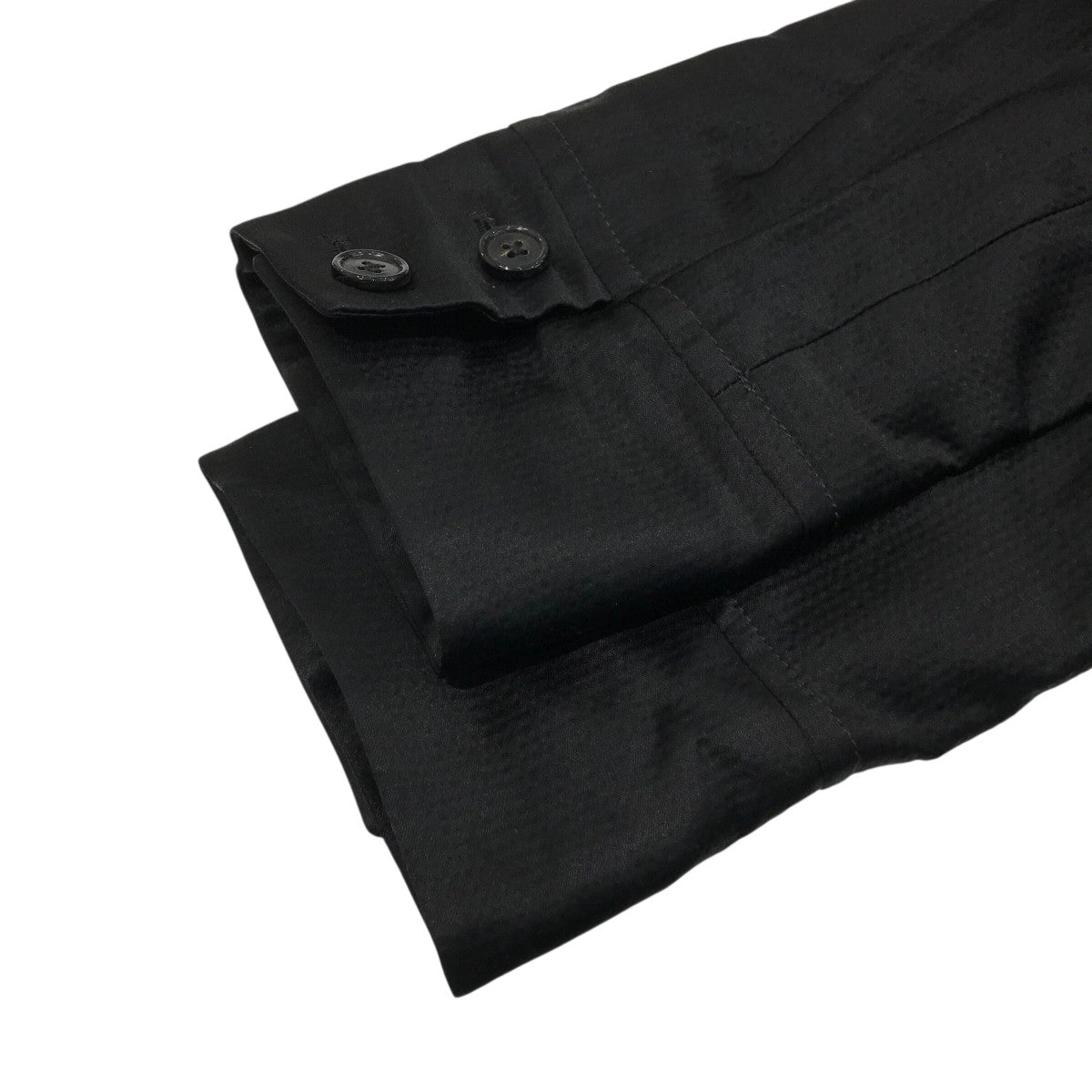 ANN DEMEULEMEESTER サテンテーラードジャケット 古着・中古-4枚目のアイテム画像