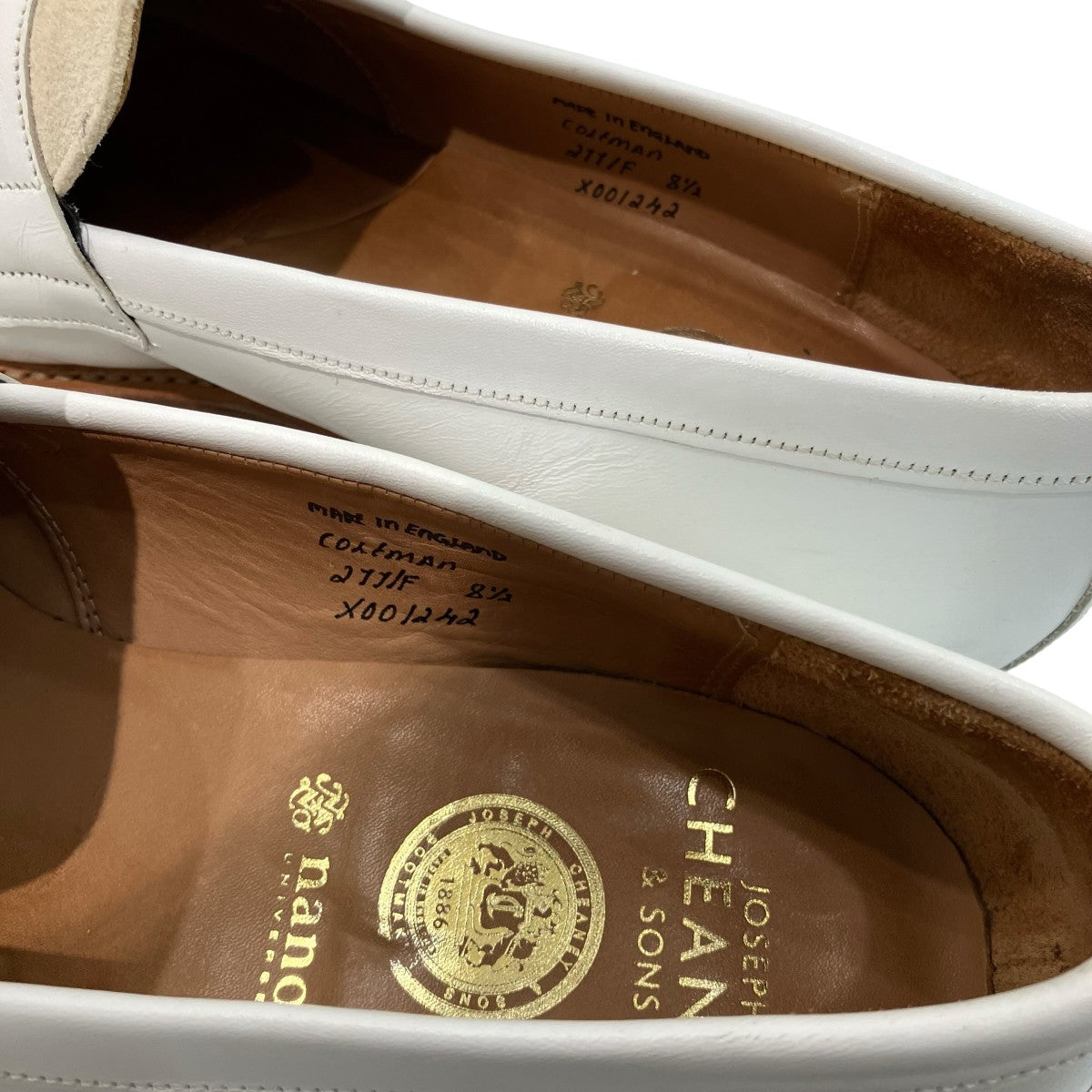 Joseph Cheaney＆sons 「nano universe別注」コインローファーX001242 001 古着・中古-8枚目のアイテム画像