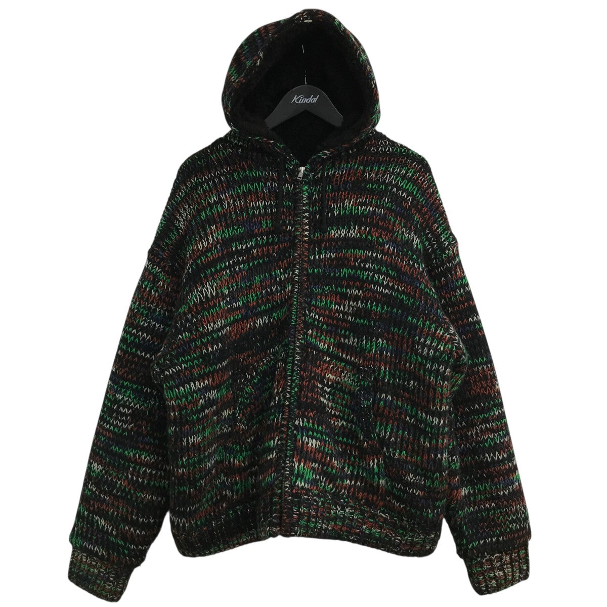 25AW「Faux Shearling Lined Zip Up Hoodie」ジップパーカー