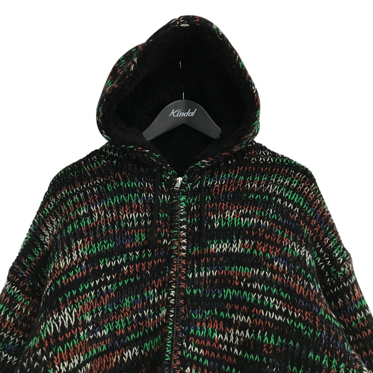 25AW「Faux Shearling Lined Zip Up Hoodie」ジップパーカー