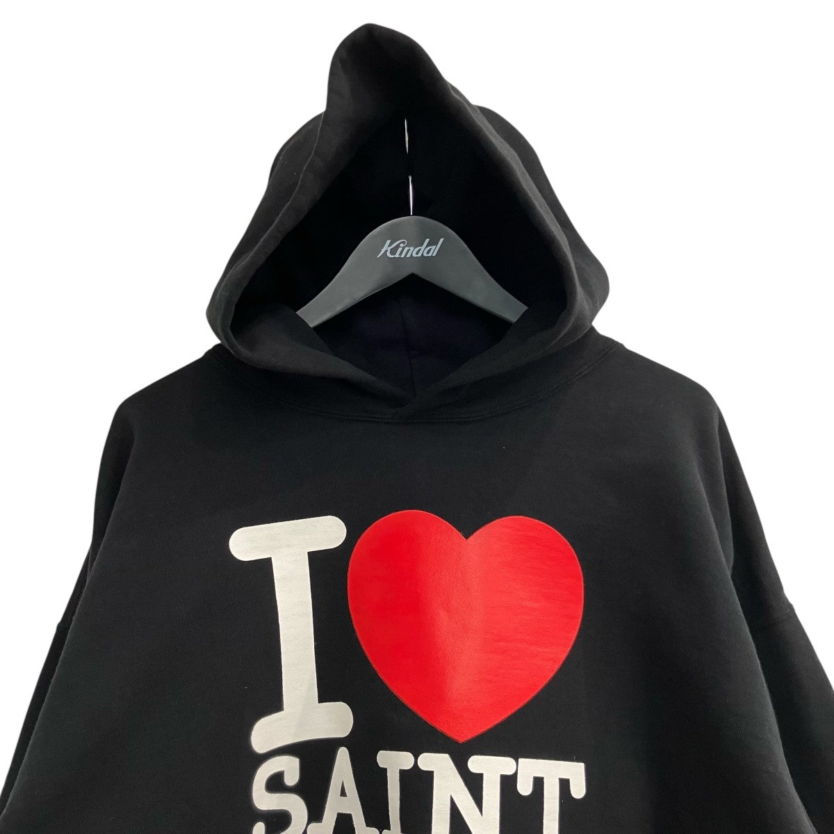 SAINT MICHAEL 「HOODIE I LOVE SAINT」プルオーバーパーカーSM MK8 0000 057 古着・中古-3枚目のアイテム画像