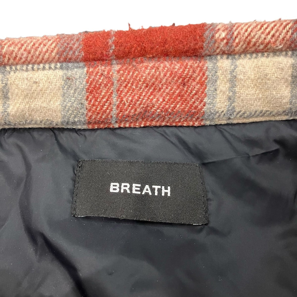 25FW「QUILTING CHECK SHIRT」キルティングチェックシャツBR25AW S2003