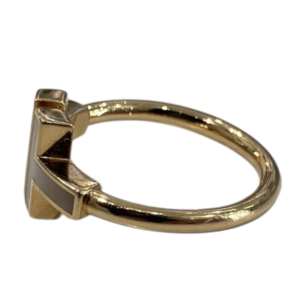 「Tワイヤー ホワイトシェルリング」リング