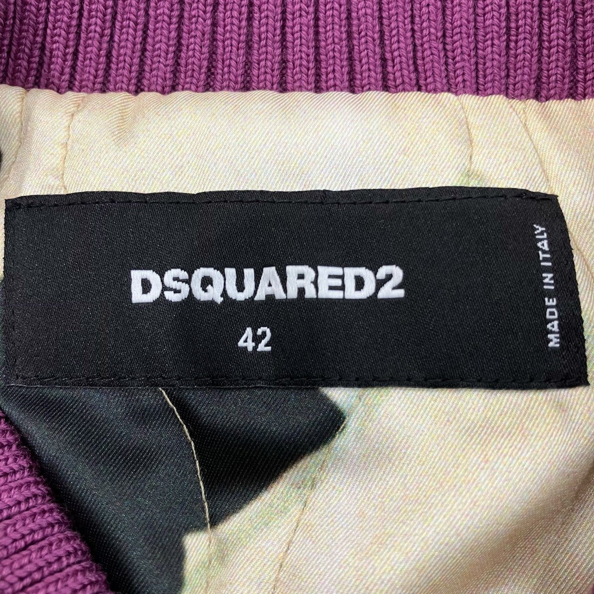 「Oversized Zip Bomber」ユーズド加工ボンバージャケットS75AM0900 S54788