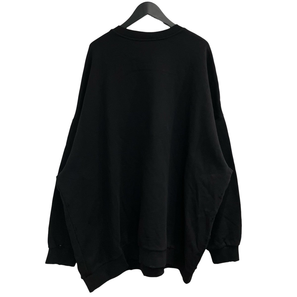 RAF SIMONS 22AW「DESTROYED CREW NECK SWEAT ALTERED REALITY PRINT」プリントスウェット222 M168 古着・中古-2枚目のアイテム画像