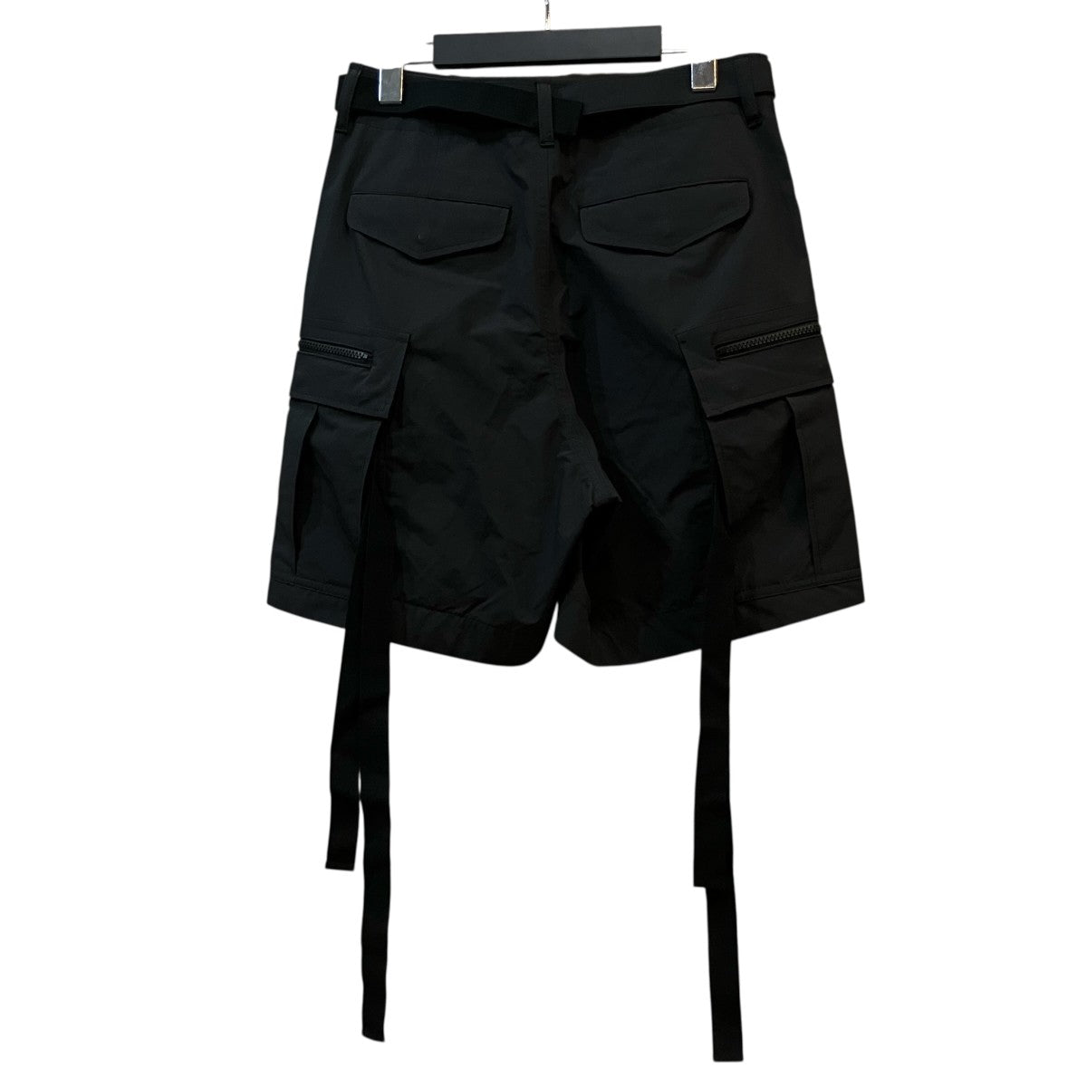 sacai 24SS「Matte Taffeta Shorts」ショートパンツ24 03361M 古着・中古-2枚目のアイテム画像