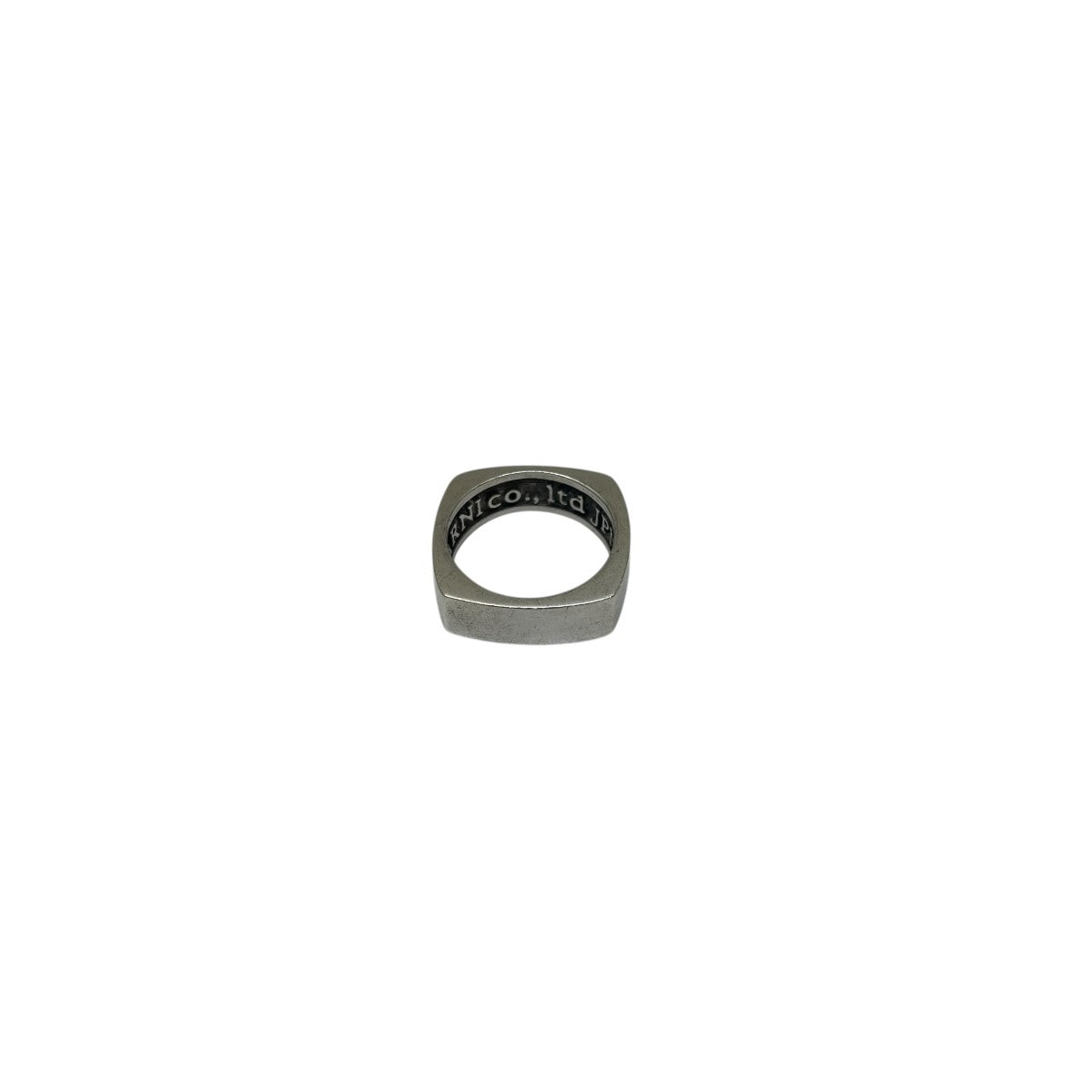 GARNI シルバースクエアリング 古着・中古-4枚目のアイテム画像