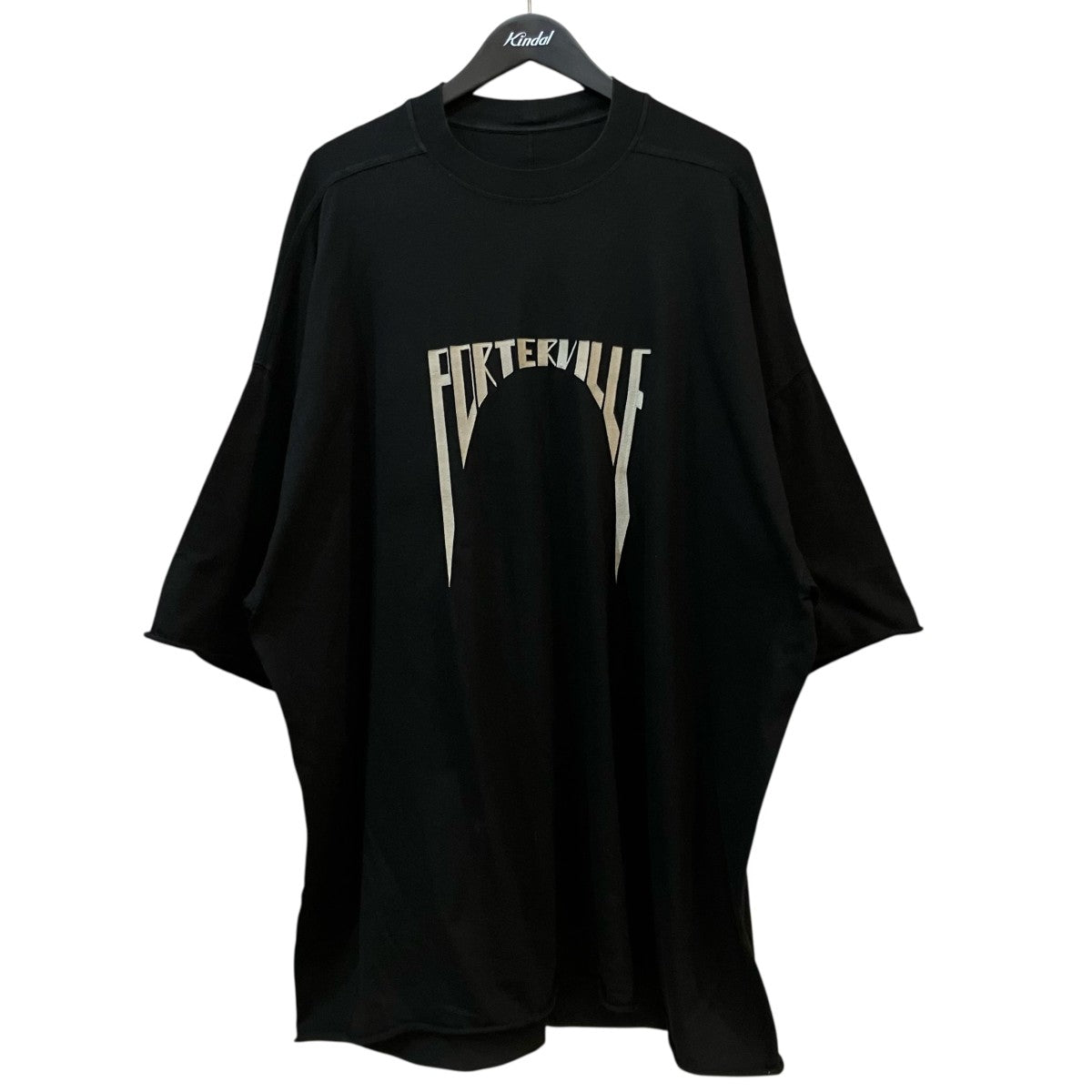 RICK OWENS 24AW「TOMMY T-SHIRT」PORTERVILLE刺繍トミーTシャツRR02D6283 RNEM7 古着・中古-1枚目のアイテム画像