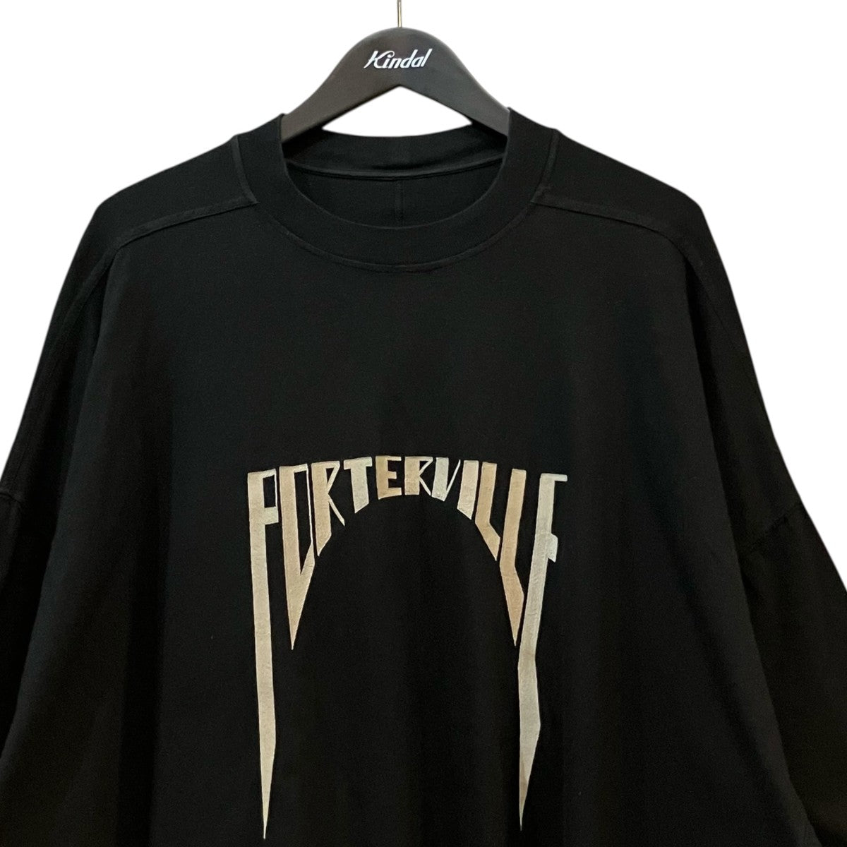 RICK OWENS 24AW「TOMMY T-SHIRT」PORTERVILLE刺繍トミーTシャツRR02D6283 RNEM7 古着・中古-3枚目のアイテム画像