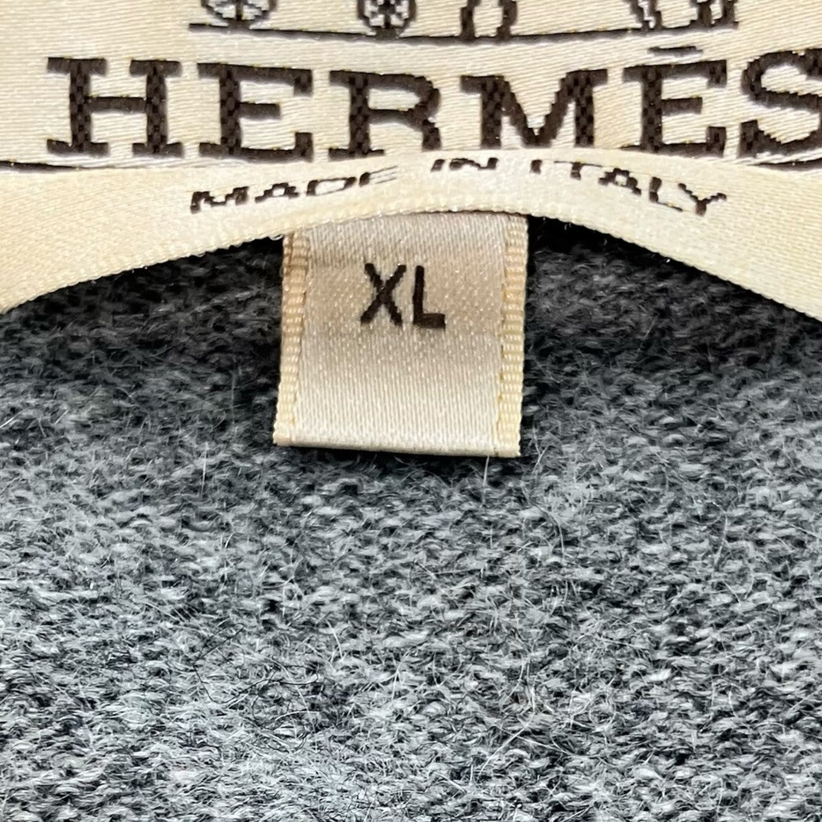 HERMES カシミヤニット 古着・中古-6枚目のアイテム画像