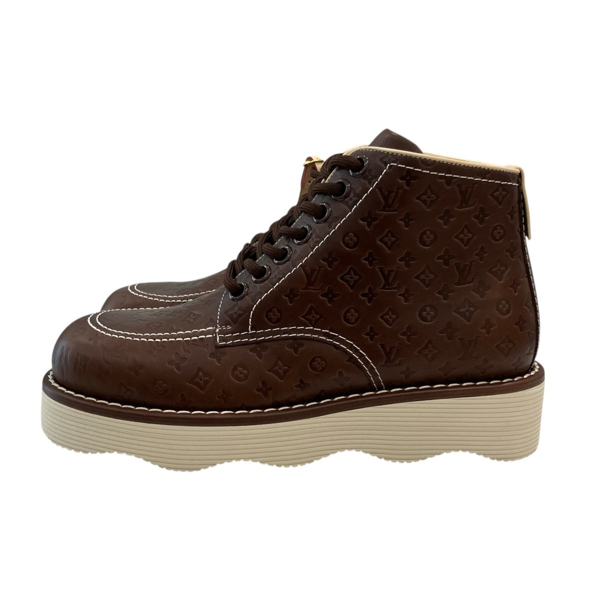 LOUIS VUITTON 24SS「Tyler The Creator LV」アンクルブーツBM0234 古着・中古-3枚目のアイテム画像