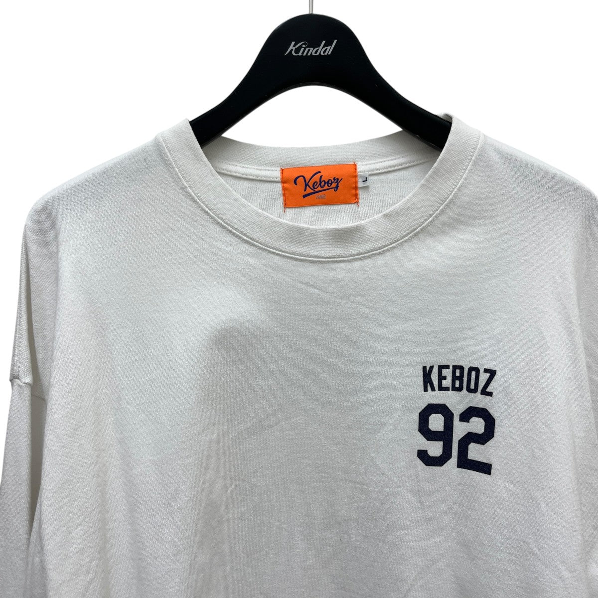 KEBOZ(ケボズ) 長袖Tシャツ ホワイト サイズ L｜【公式】カインドオル